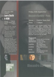 Programme, 2010, Classic Music Live