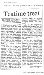 Review, 1990, The Scotsman
