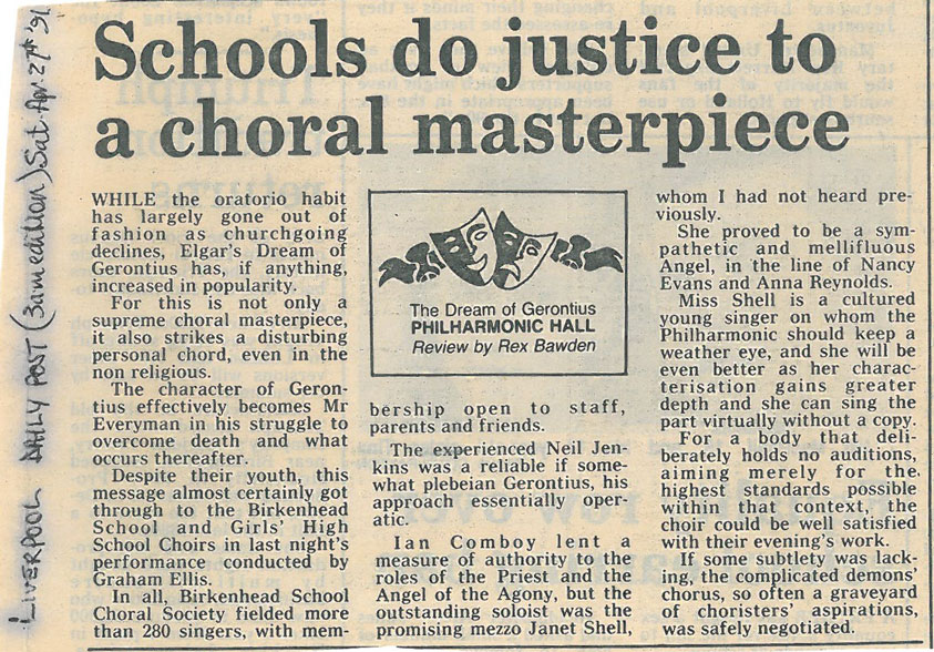 Review, 1991, Liverpool Daily Post