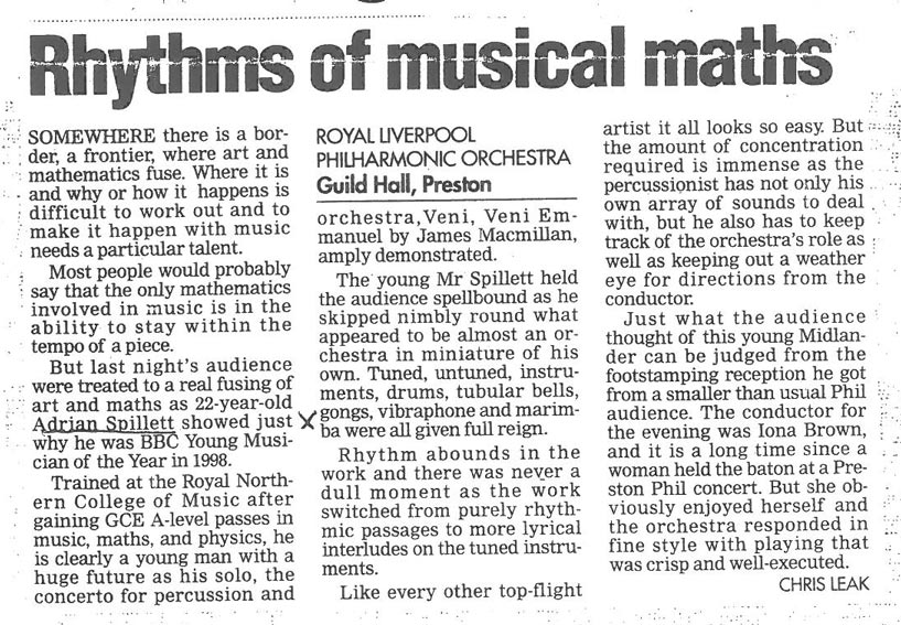 Review, 2000, Lancashire Evening Post