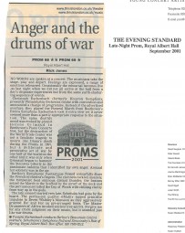 Review, 2001, Evening Standard
