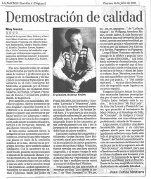 Review, 2002, La Nacion