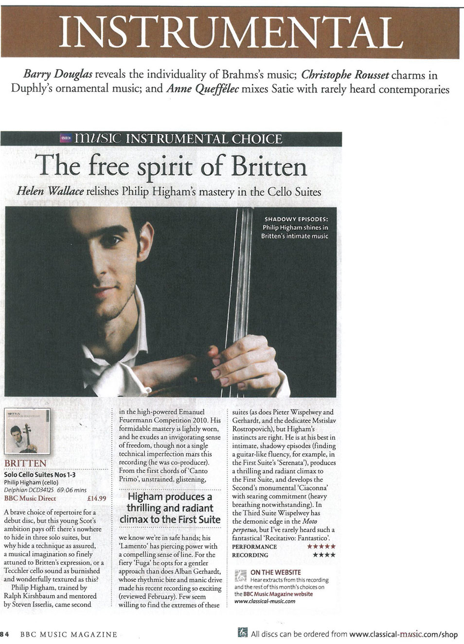 Review, BBC Music Magazine