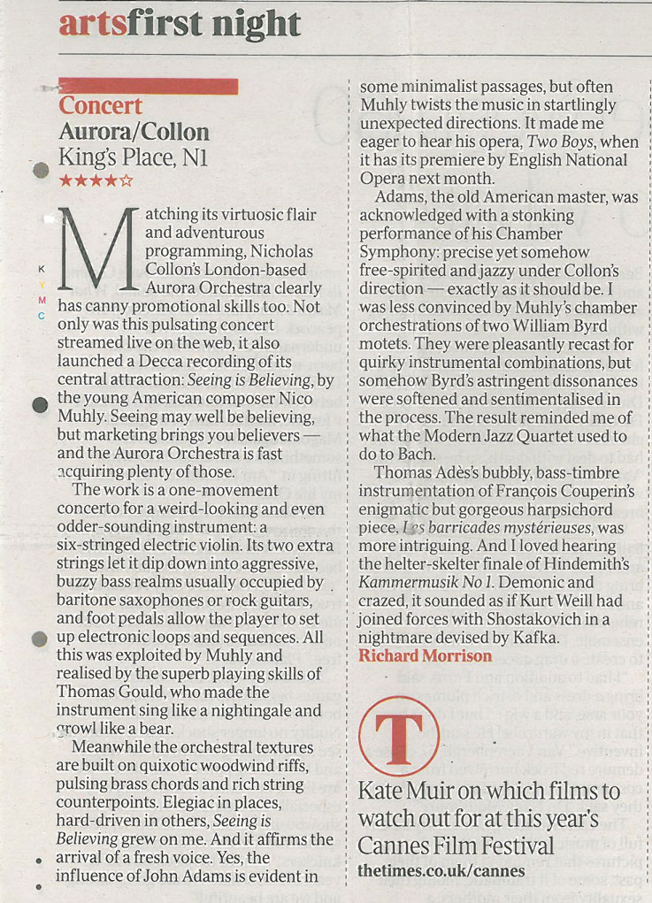 Review, The Times