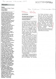 Reviews, 1999, The Marriage of Figaro