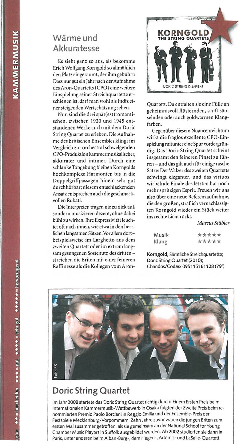 CD Review, 2010