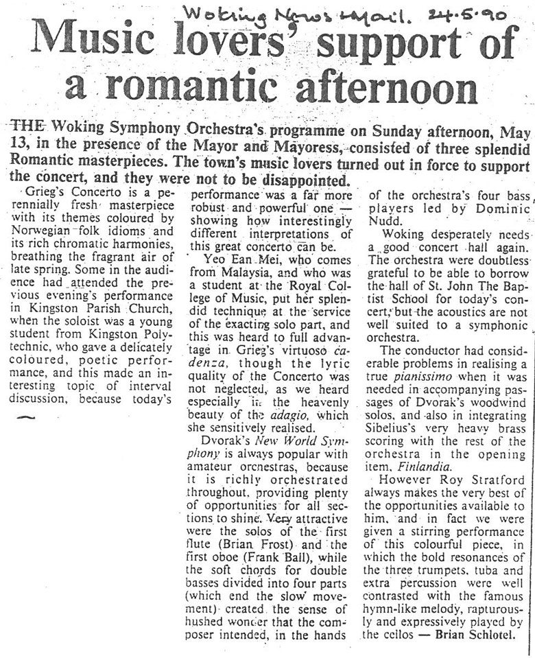 Review, 1990, Woking News Mail