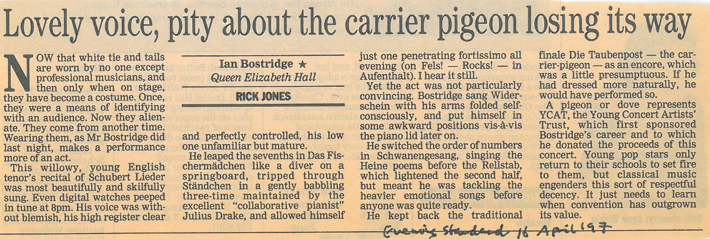 Review, 1997, Evening Standard