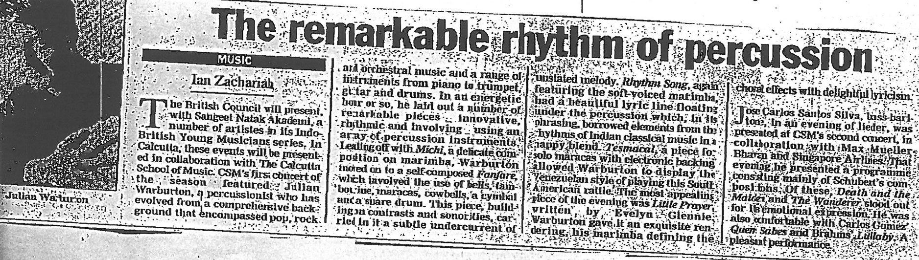 Review, 1998, The Telegraph