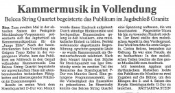 Review, 1999, Ostsee Zeitung