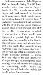 Review, 1999, The Strad