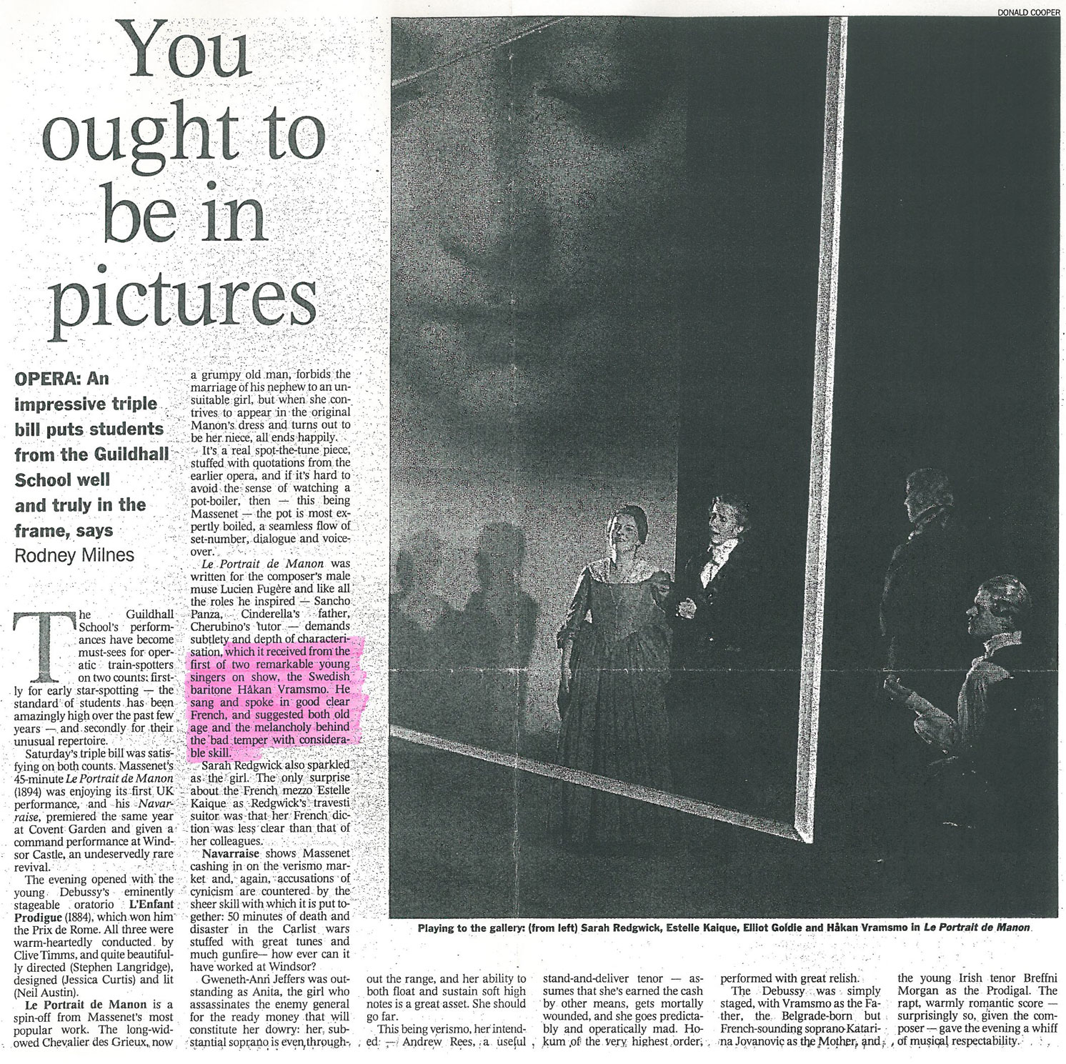 Review, 2000, The Times