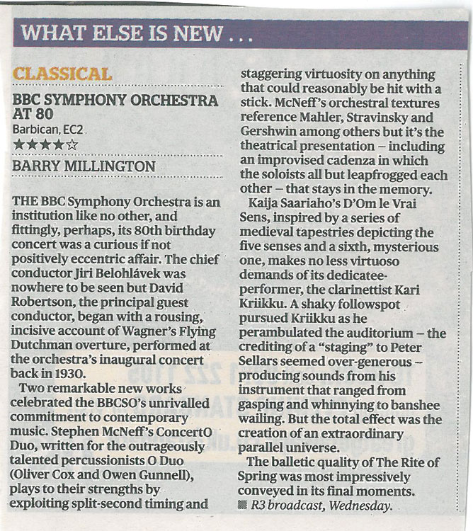 Review, 2010, BBC Symphony Orchestra at 80