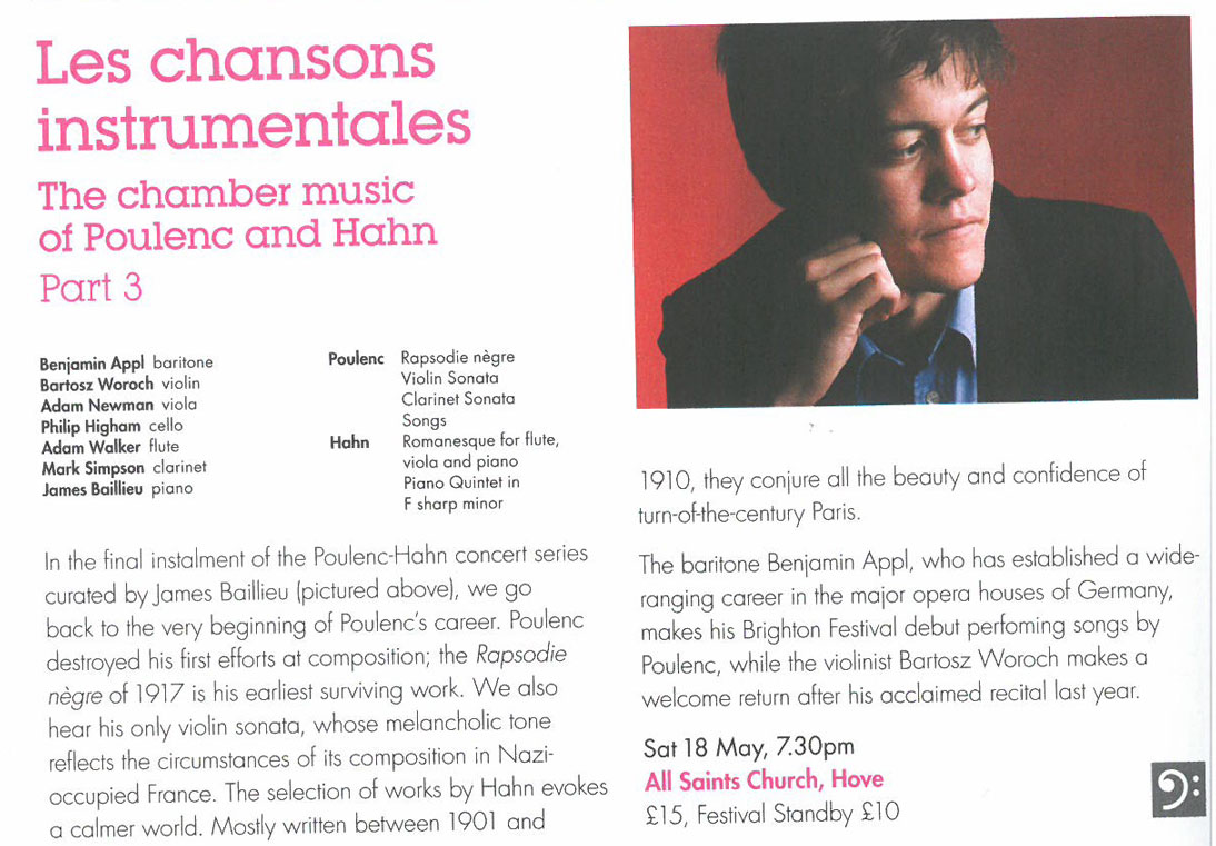 Programme, 2013, Brighton Festival