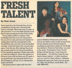 Article, 2002, Evening Standard