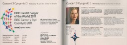 Programme, 2011, Cardiff Singer of the World