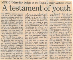 Review, 1989, Purcell Room