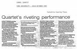 Review, 1991, Yorkshire Evening Press