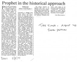 Review, 1993, The Times, Royal Albert Hall