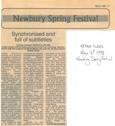 Review,-1998,-Newbury-Spring-Festival