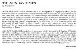 Review, 2008, The Sunday Times