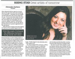 Rising Star, BBC Music Magazine