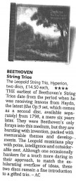 CD review, The Scotsman