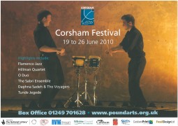 Leaflet, 2010, Corsham Festival