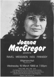 Programme, 1989, Wigmore Hall