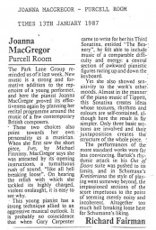 Review, 1987, The Times