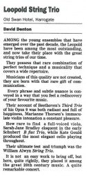 Review, 1998, Yorkshire Post